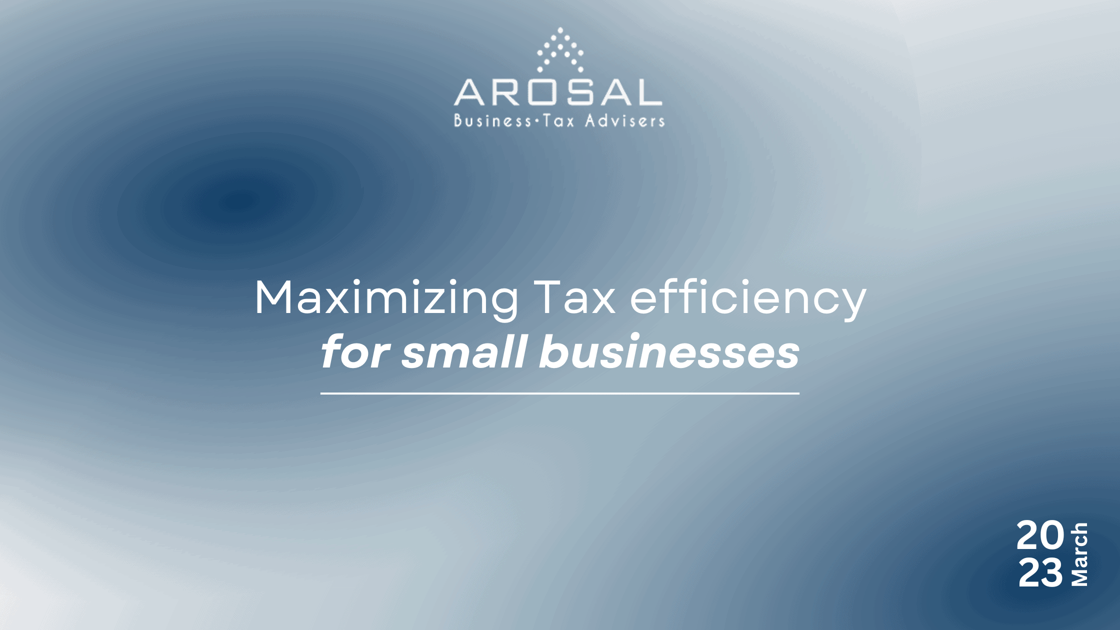 Maximizing Tax Efficiency for Small Businesses in Cyprus AROSAL Business Tax Consultants