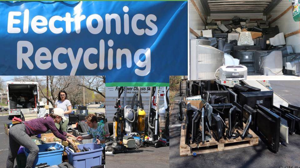 Electronics Recycling at Calvary United Methodist Church Around Ambler