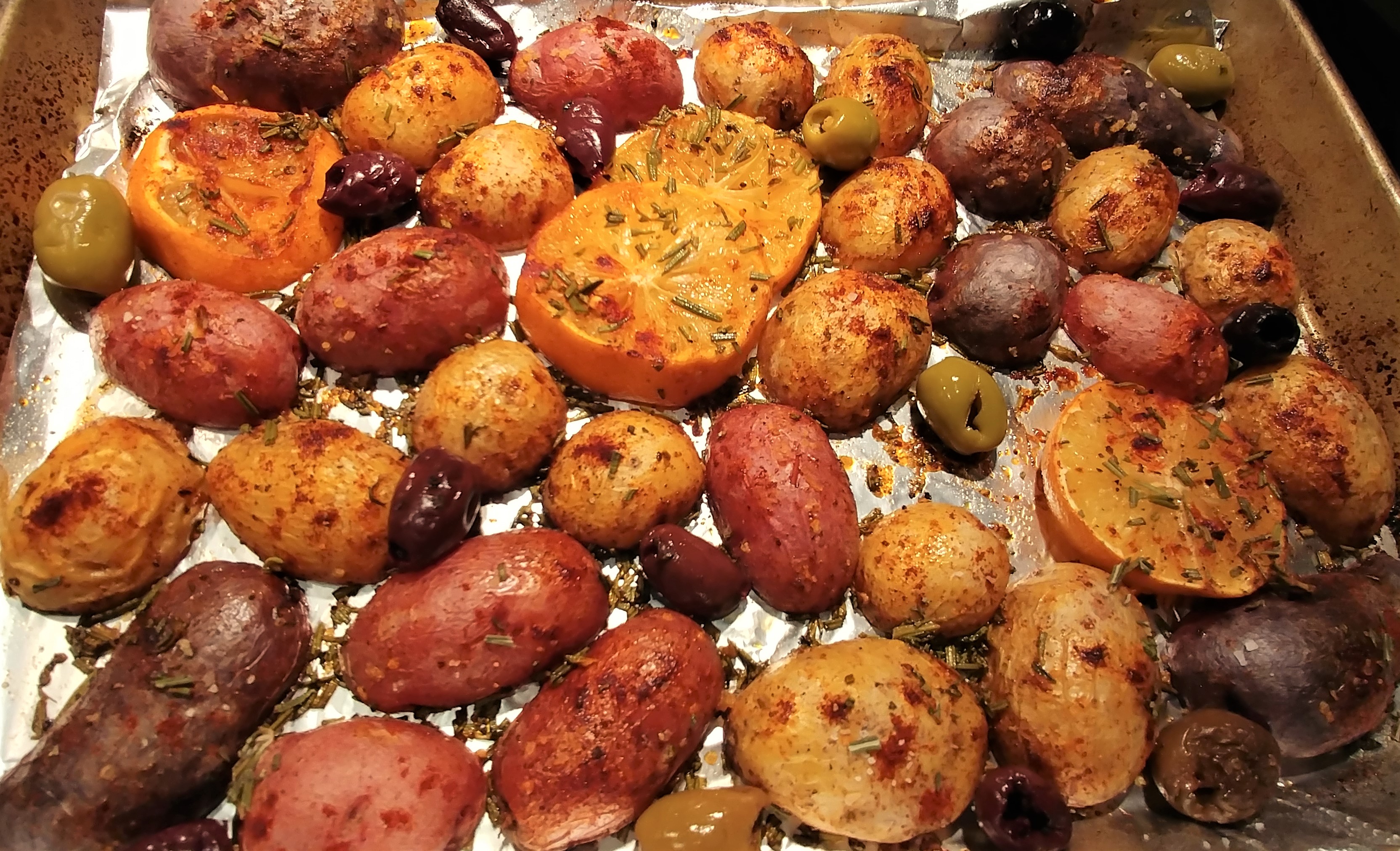 ‘Spanish Style Roasted Potatoes’ Around Anna's Table