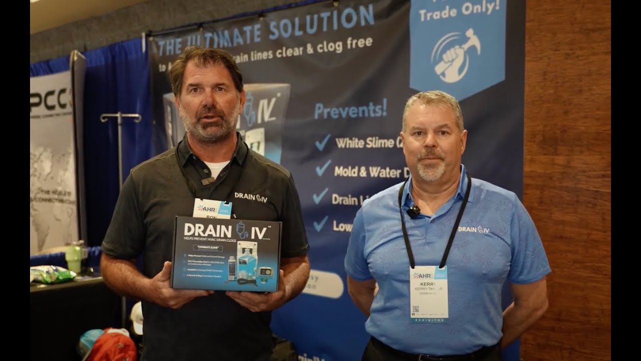 Drain IV Makes a Big Splash at AHR Expo A GameChanger for Contractors