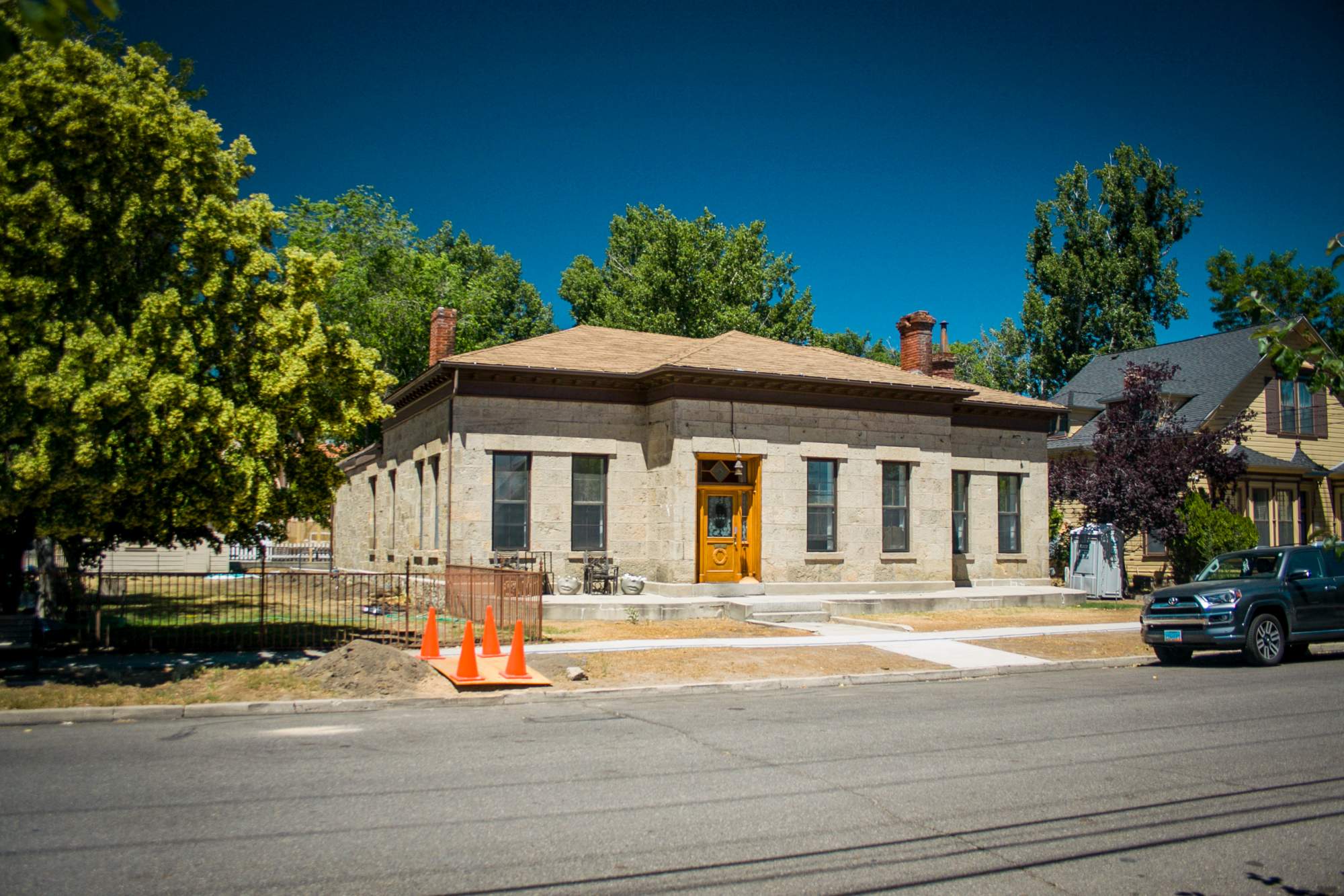 Abe Curry House Then and Now Around Carson