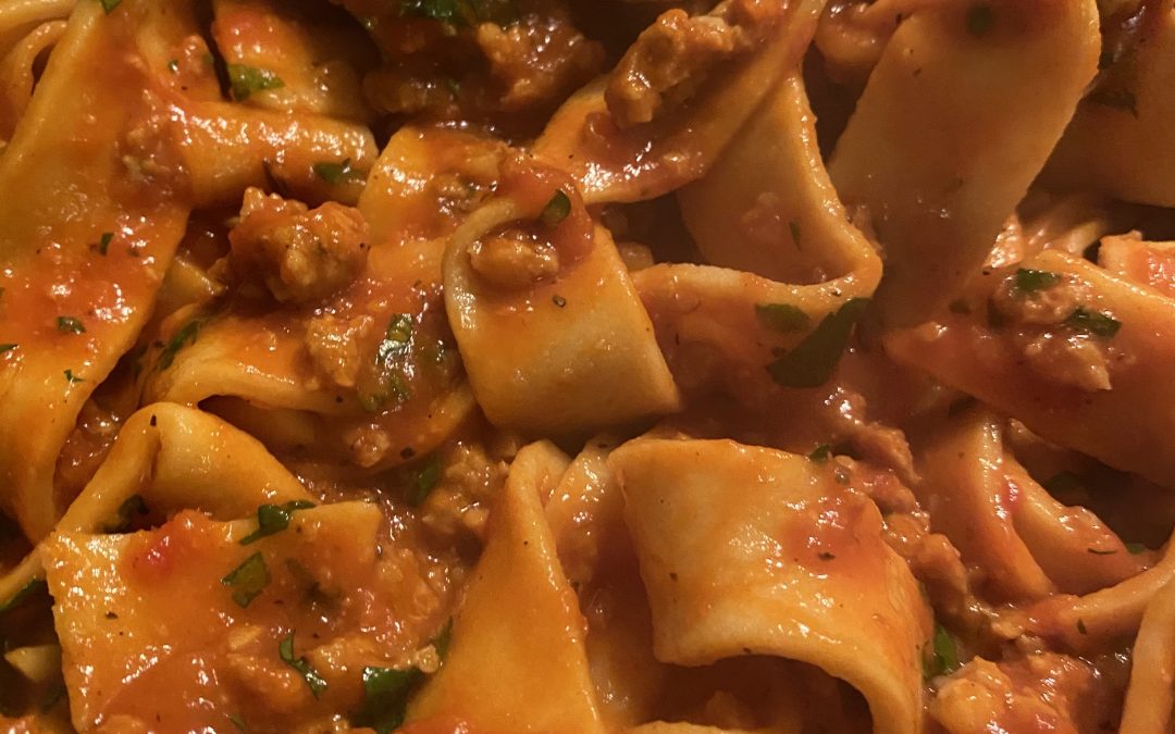 Sausage & Fennel Ragu from our Guest Chef Around Dulwich