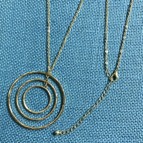 Hoop Inspired Necklace aRoundJoy