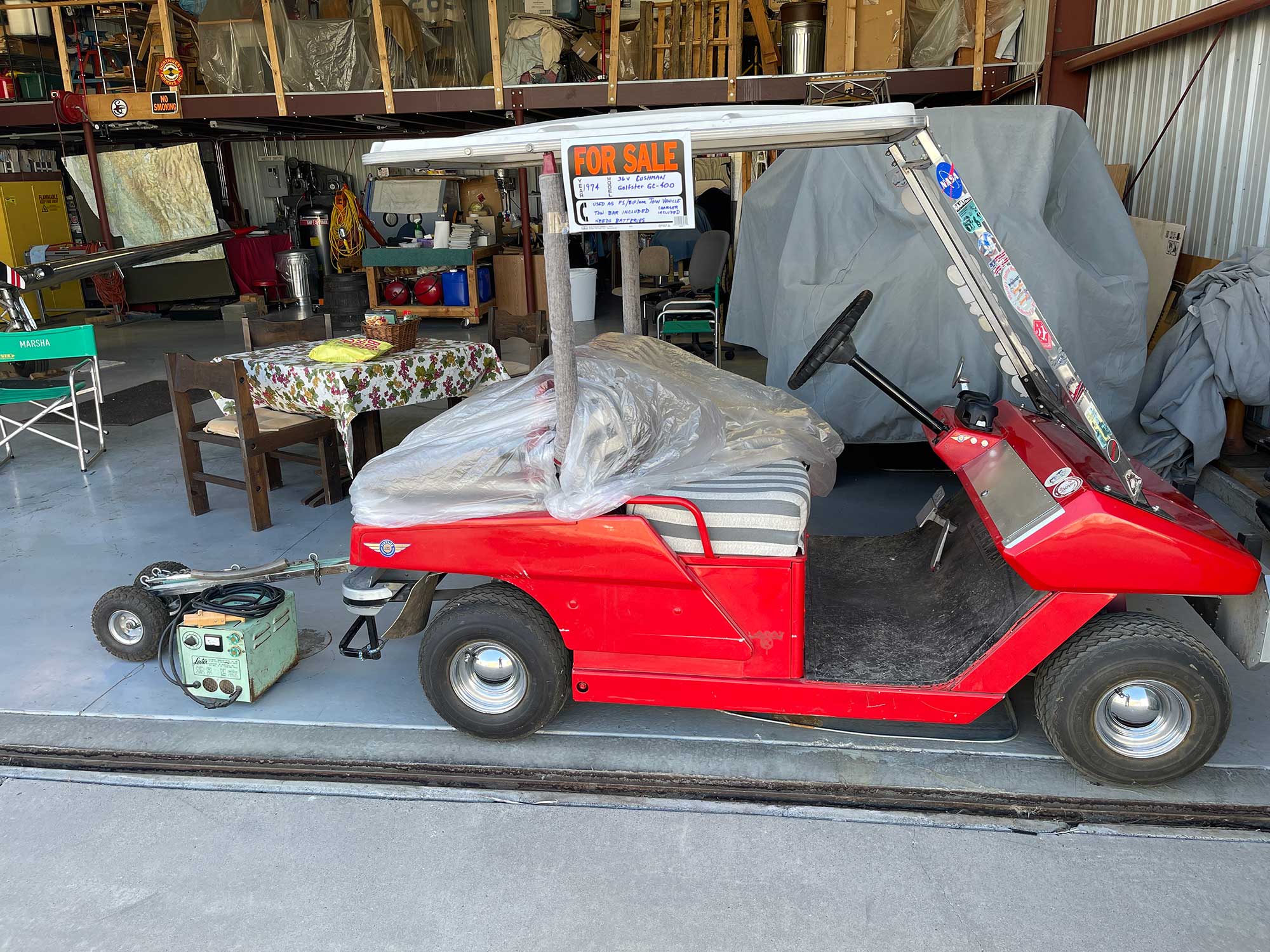 1974 36volt Cushman Golf Cart Golfster GC400 Around the Pattern