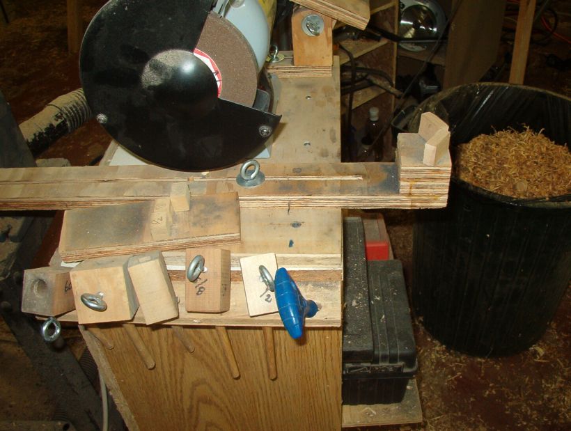 Wood Turning Tools Sharpening 6 finishing the block