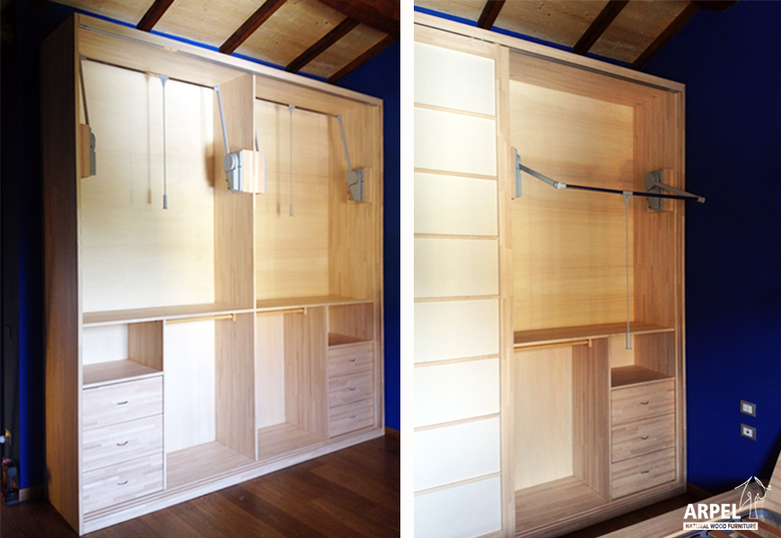 Toutes les possibilités de nos armoires sur mesure (photo) Arpel