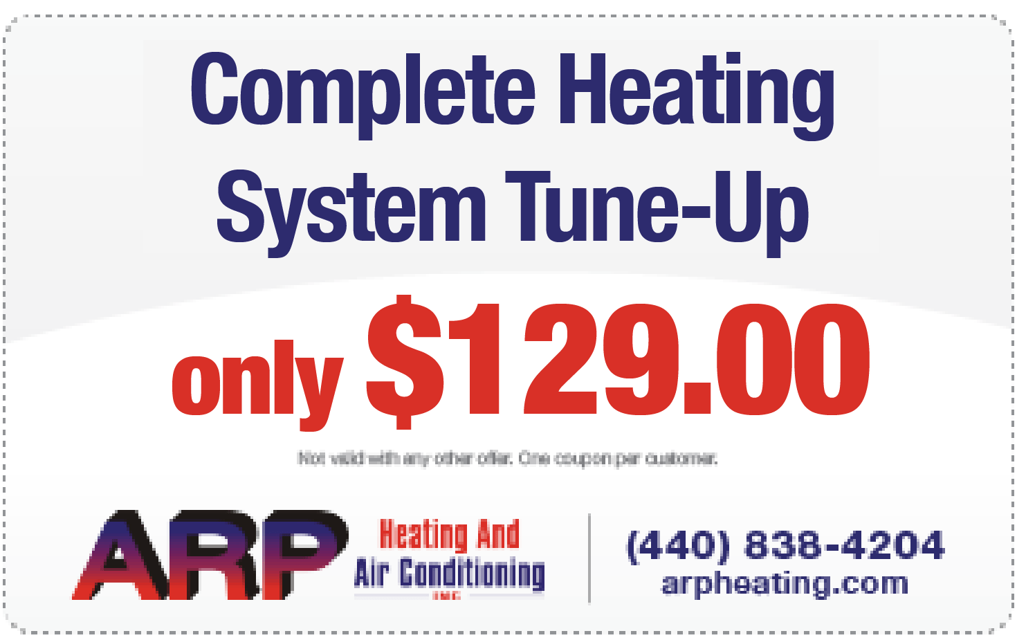 ARP Heating & Air Conditioning Specials Coupons
