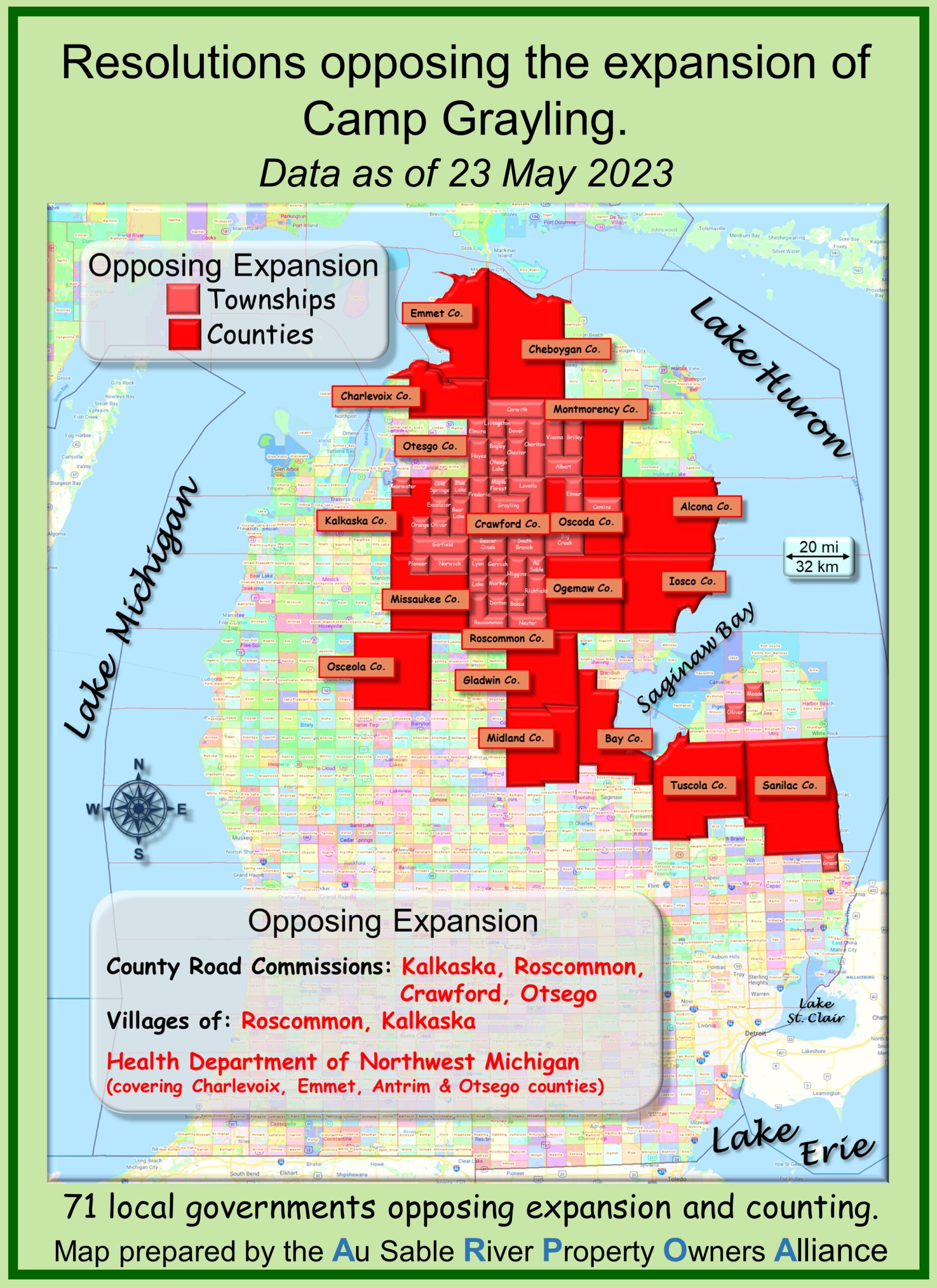 Au Sable River Property Owners Association Preserving and protecting