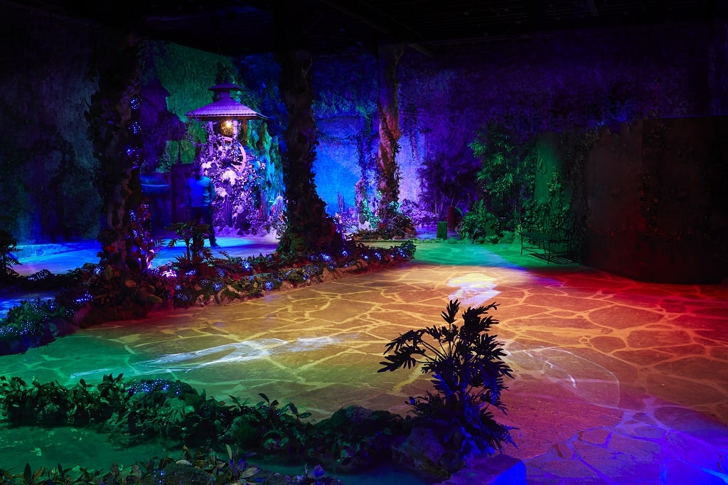 Unreal Garden AR Experience Opens To Visitors With Epson Laser