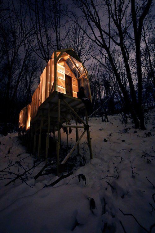 ARQA Fragile Shelter in Sapporo, Japan