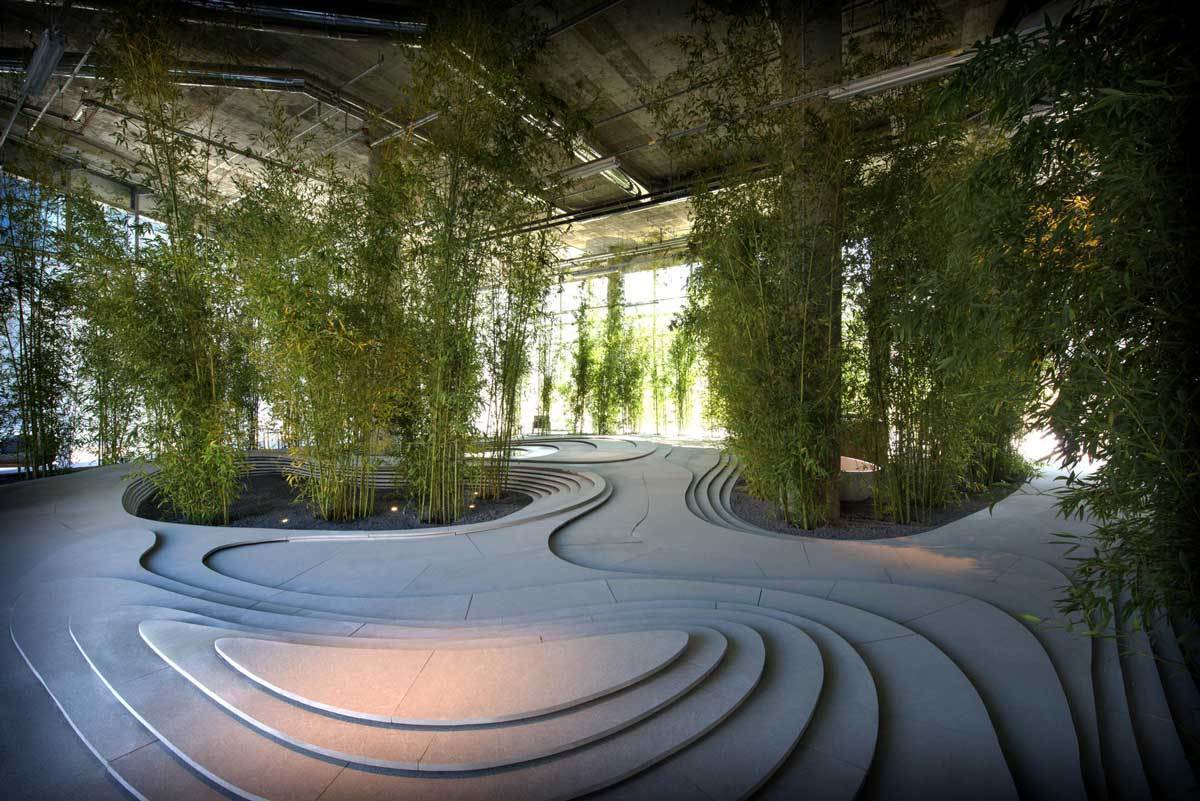 Naturescape, sala de exposición en Milán ARQA