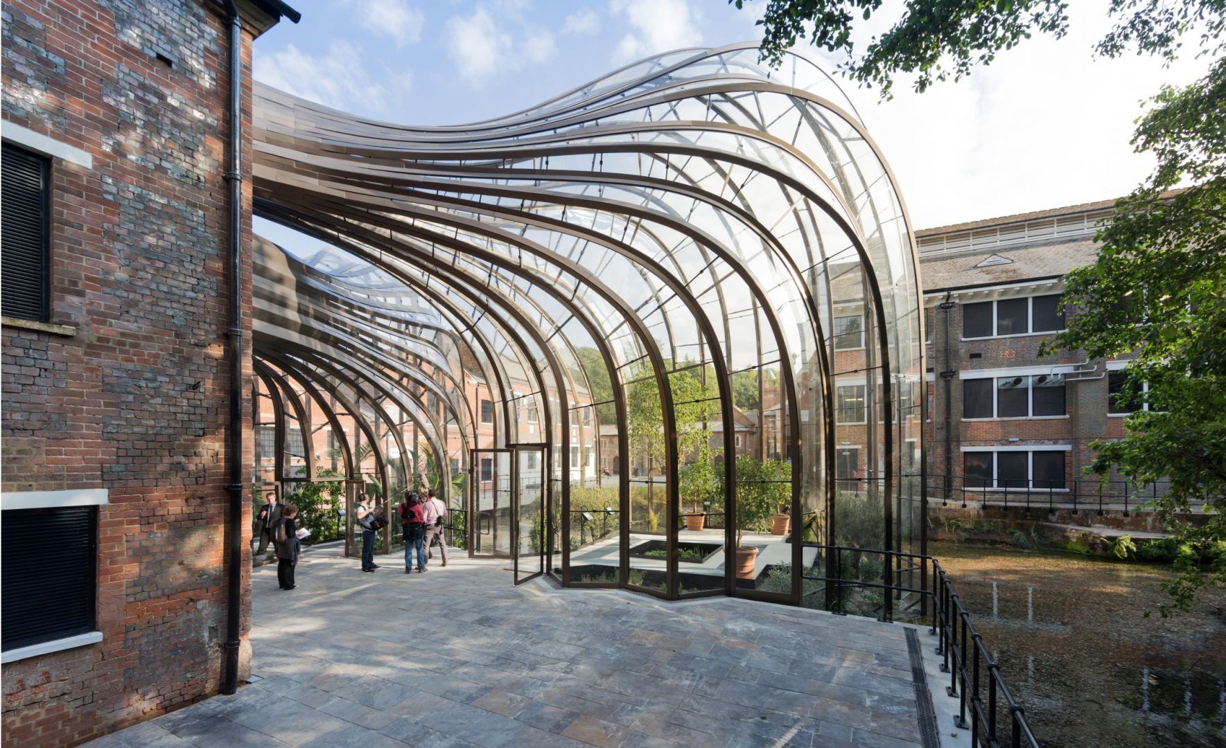 Bombay Sapphire Distillery, in Laverstoke Mill ARQA