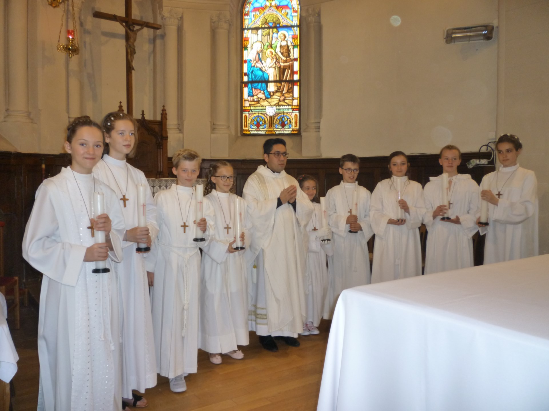 16 juin 2019 PROFESSION DE FOI dans la Paroisse Sainte Thérèse