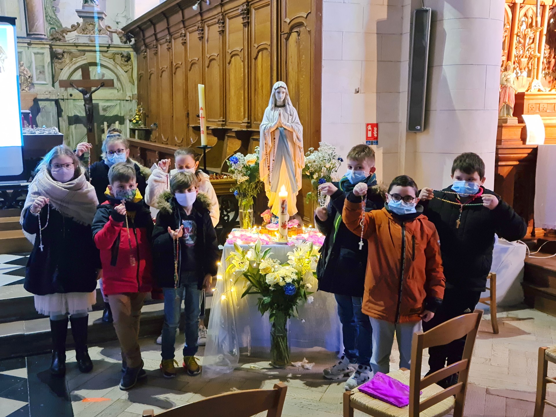 Le 8 décembre à Sainte Marie Kerque