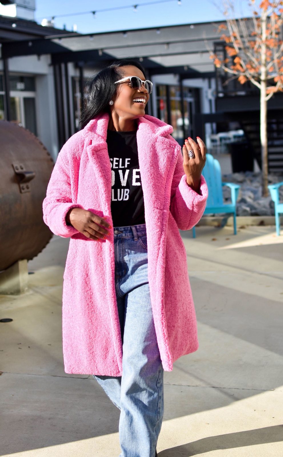 5 Simple Ways To Style A Teddy Coat Array of Faces