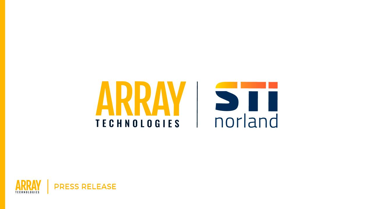 Array Technologies adquirirá STI Norland Array Technologies