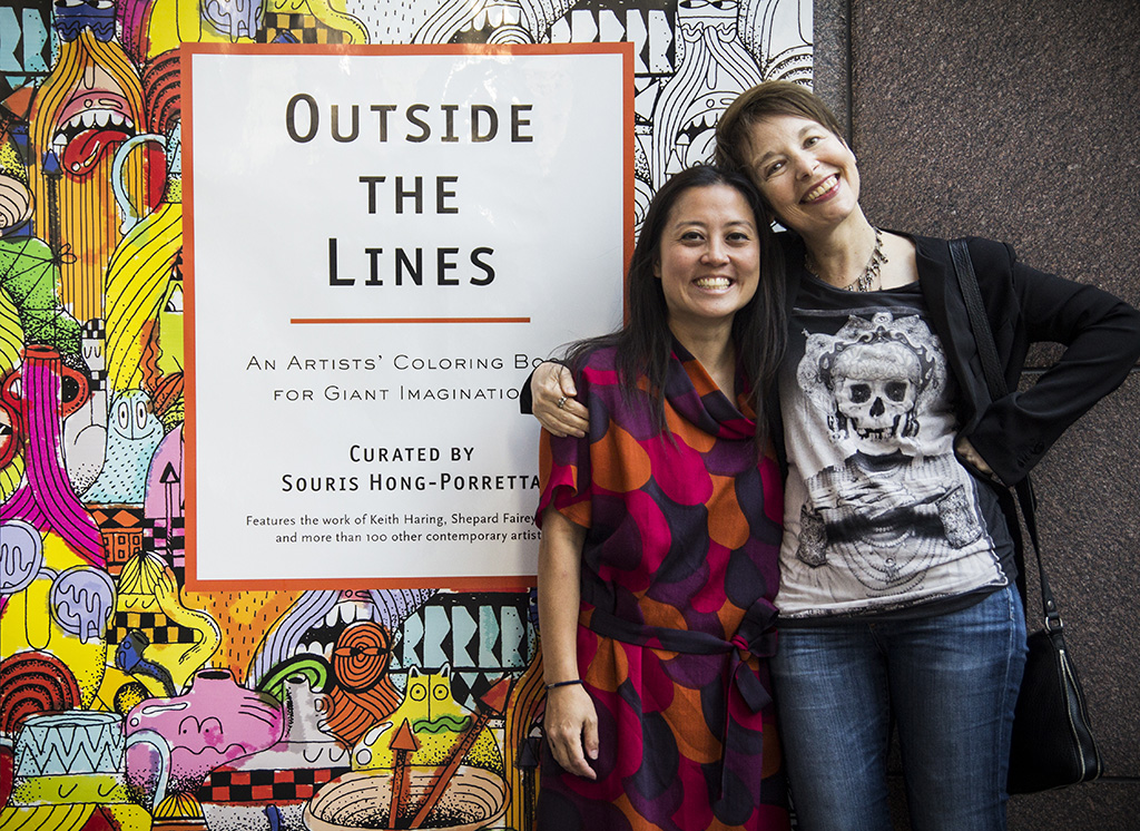 Releases “OUTSIDE THE LINES” Coloring Book MOCA « Arrested Motion