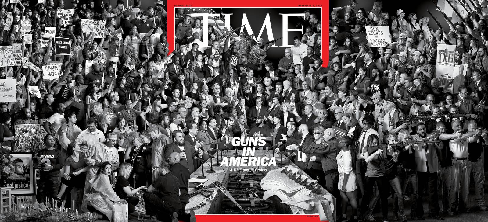 JR x Time Magazine “Guns In America” Cover « Arrested Motion