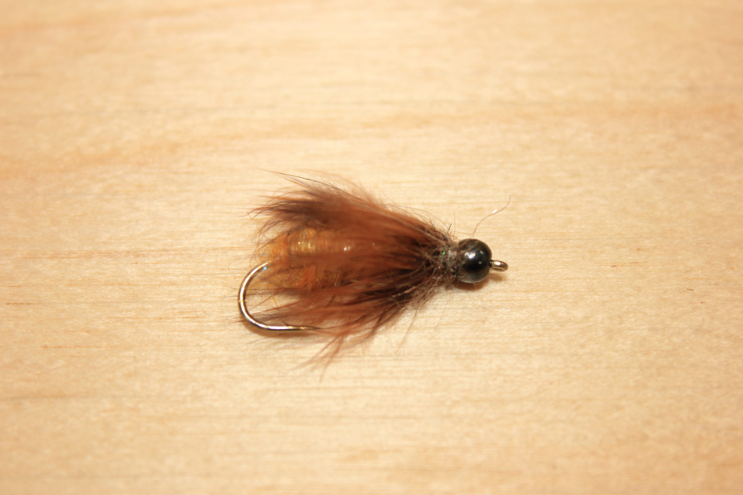 BH October Caddis pupa 8 Arrick's Fly Shop