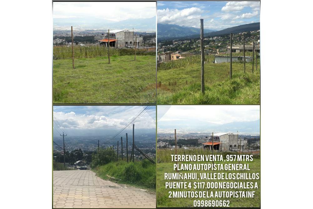 Terreno en venta en Conocoto Chillos, Quito, Ecuador Arrienda y Vende