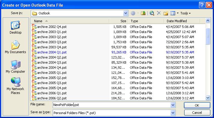 How to Create a .pst File Arrow Tips Brought to you by Advena Artemis