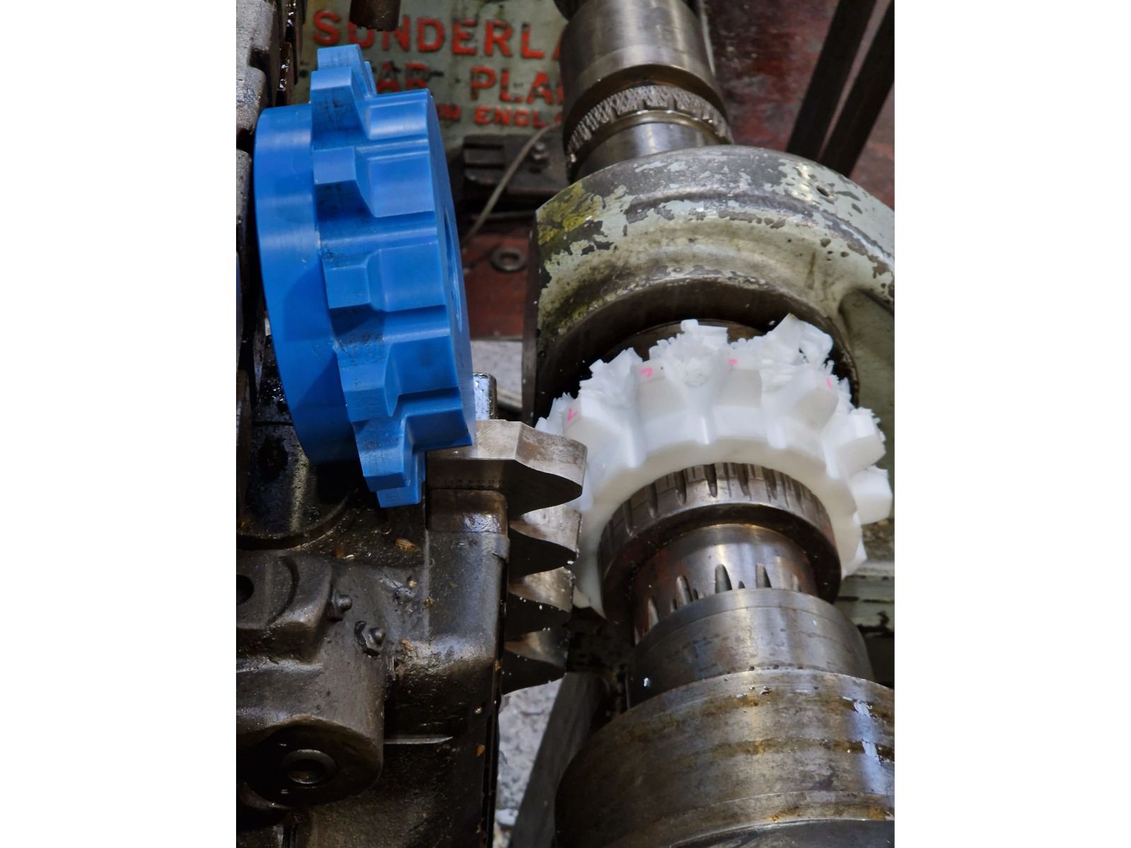 Sprockets were made to sample for a local Bakery Arrow Engineering