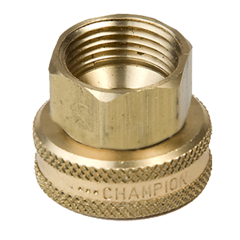 Champion Irrigation 13F Brass Swivel Hose Fitting Arrowhead Brass