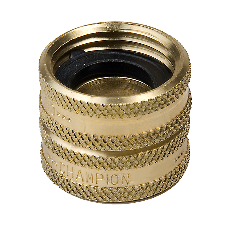 Champion Irrigation 7F Brass Swivel Hose Fitting Arrowhead Brass and