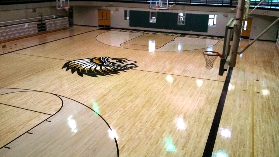 Arrowhead Flooring School Gym