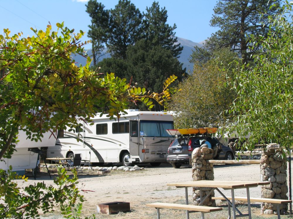 RV Sites Arrowhead Point Resort, Buena Vista Colorado's Place to Camp