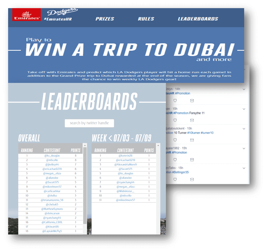 Emirates Dubai Contest Arrowhead Promotion & Fulfillment