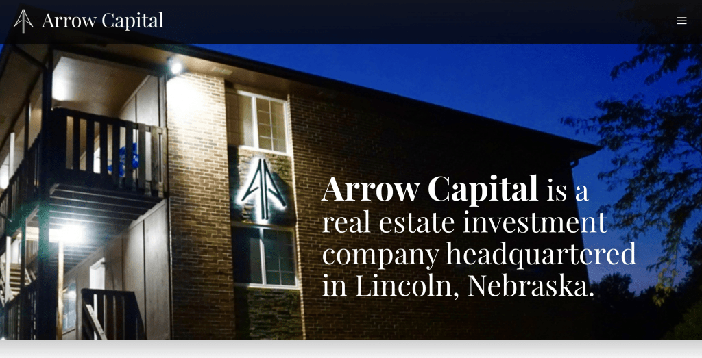 Arrow Capital A Property Management Firm in Lincoln, Nebraska.