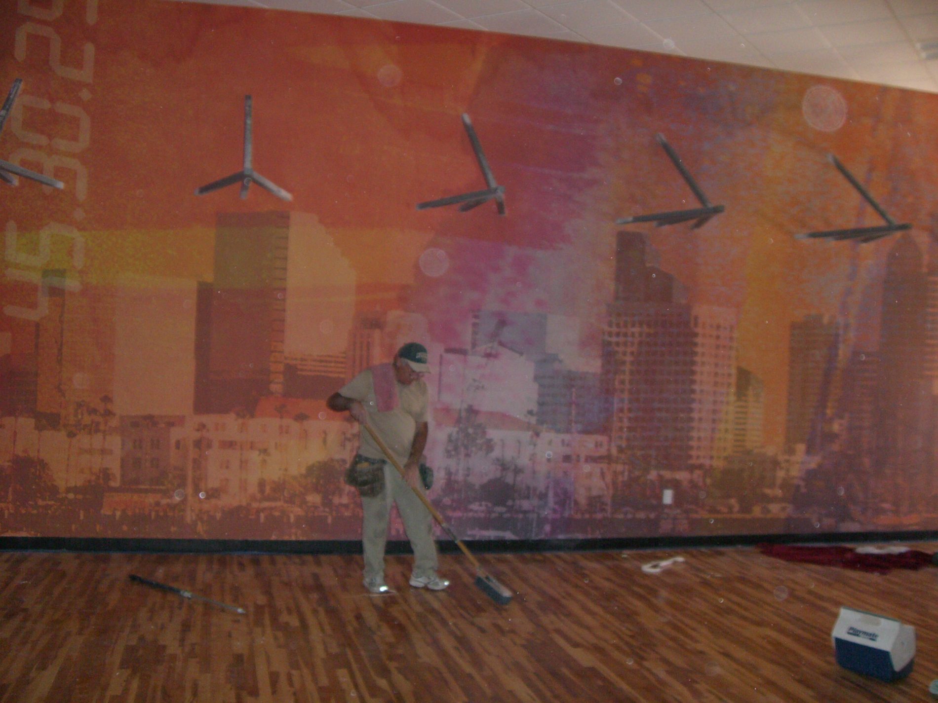 Wall Mural Installation near Scottsdale, Paradise Valley & Phoenix