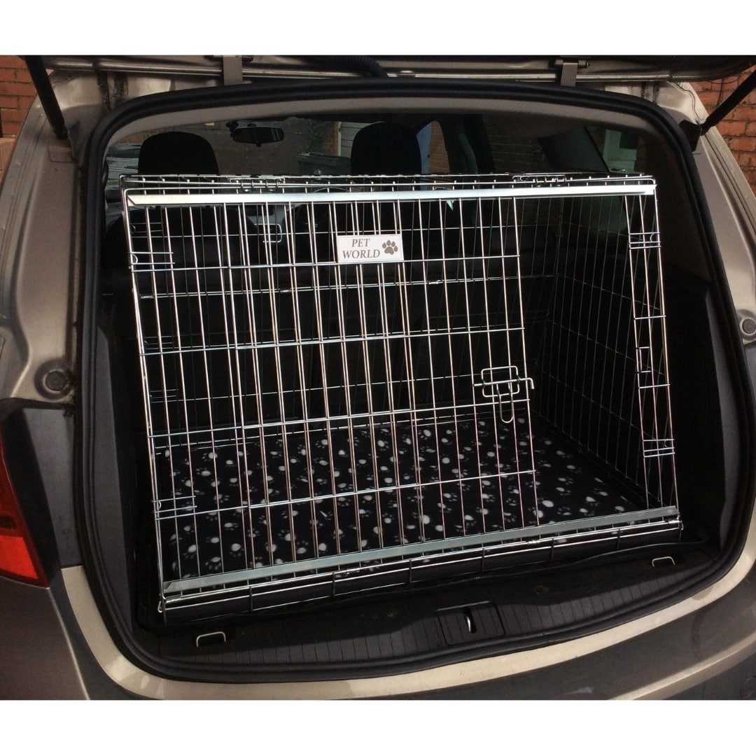Pet World Car Dog Crate Vauxhall/Opel Meriva 2003 2010 Pet Carrier Travel Crate ArrowsUK