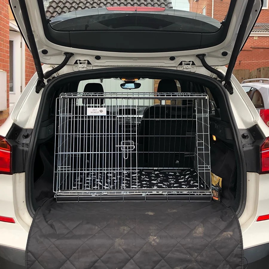 CAR DOG TRAVEL CRATE BMW X1 CAGE ArrowsUK