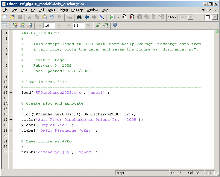 in Geology, Fall 2011, Lecture 9