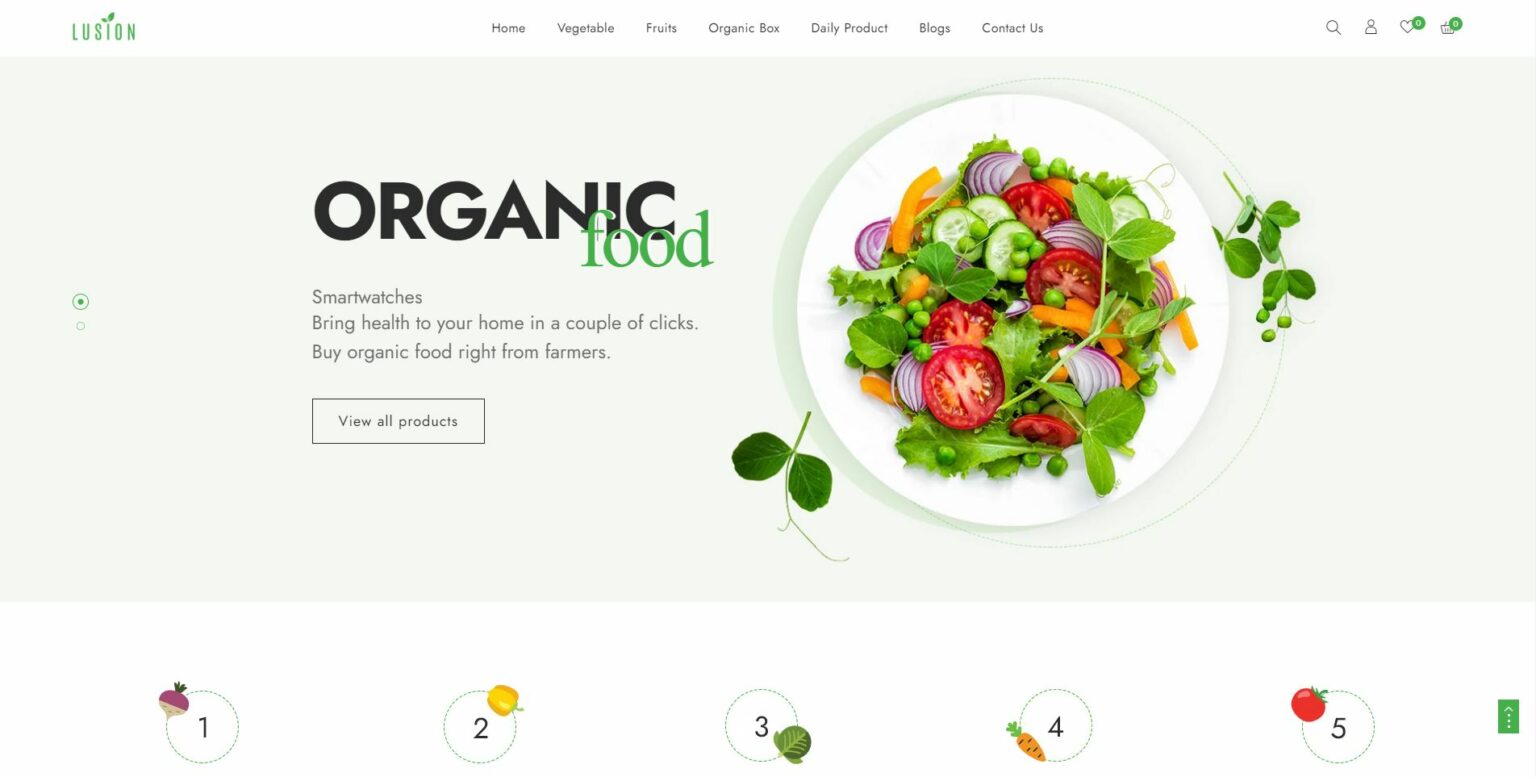 TOP 20+ Best Fruits and Vegetables Shopify Theme 2024
