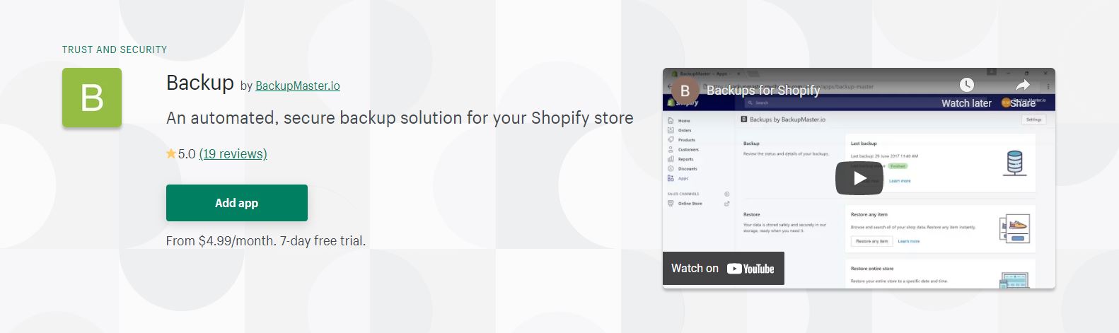 How to Backup A Shopify Store? Webuters Technologies