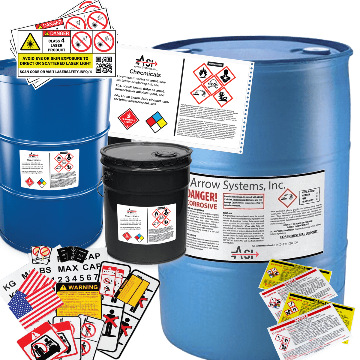 Chemical Labels Printing Digital & Inkjet Solutions
