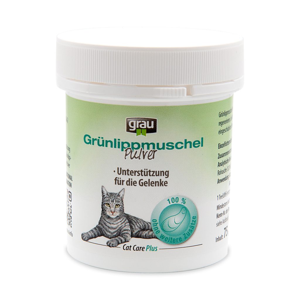 Vitamin und NährstoffPlus durch KatzenNahrungsergänzung grau