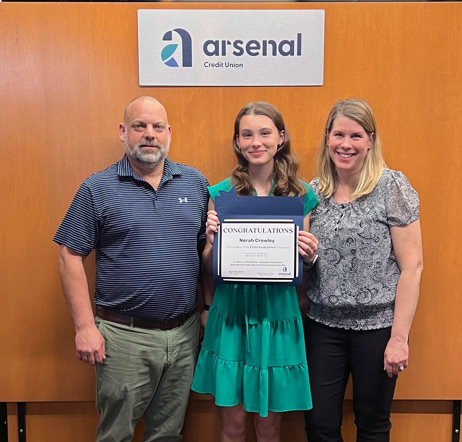 2024 Credit Union Scholarship Winners Arsenal Credit Union