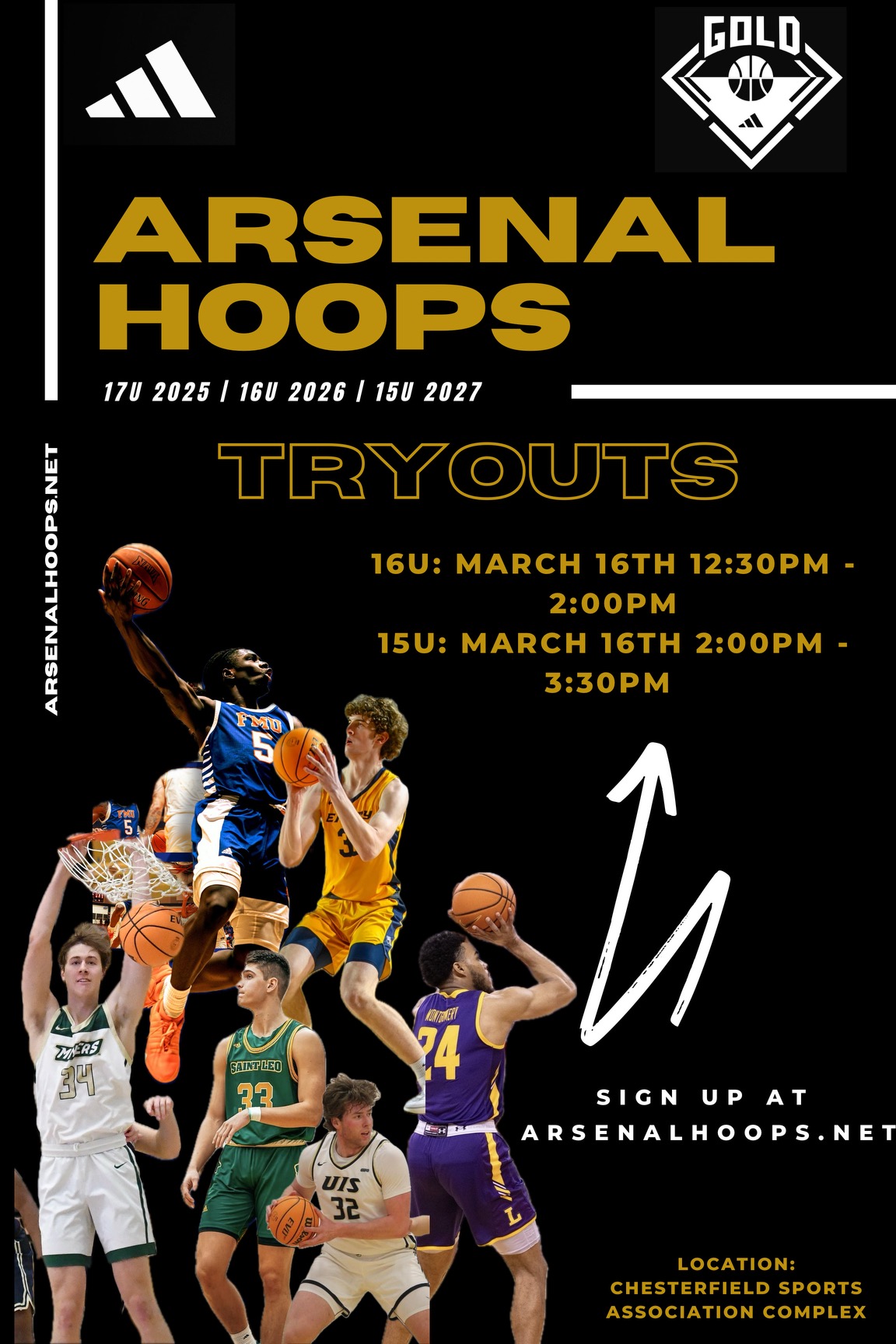 Tryout Registration Arsenal Hoops