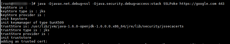 Java SSL debugging Computer How To