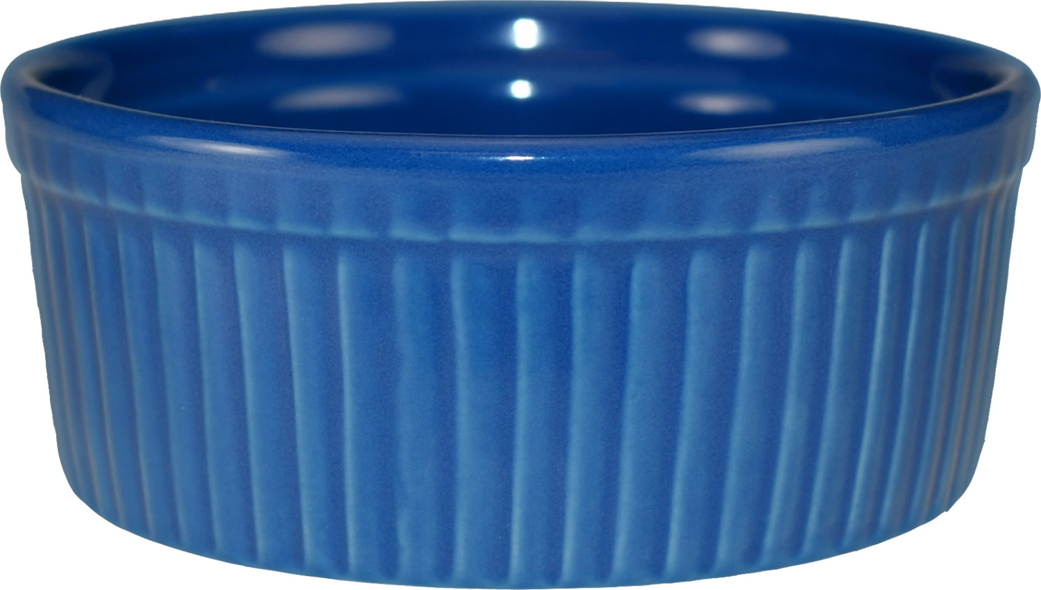 RAMF10LB, 8 Oz Fluted Light Blue Ramekin 8 Oz. Arswarehouse