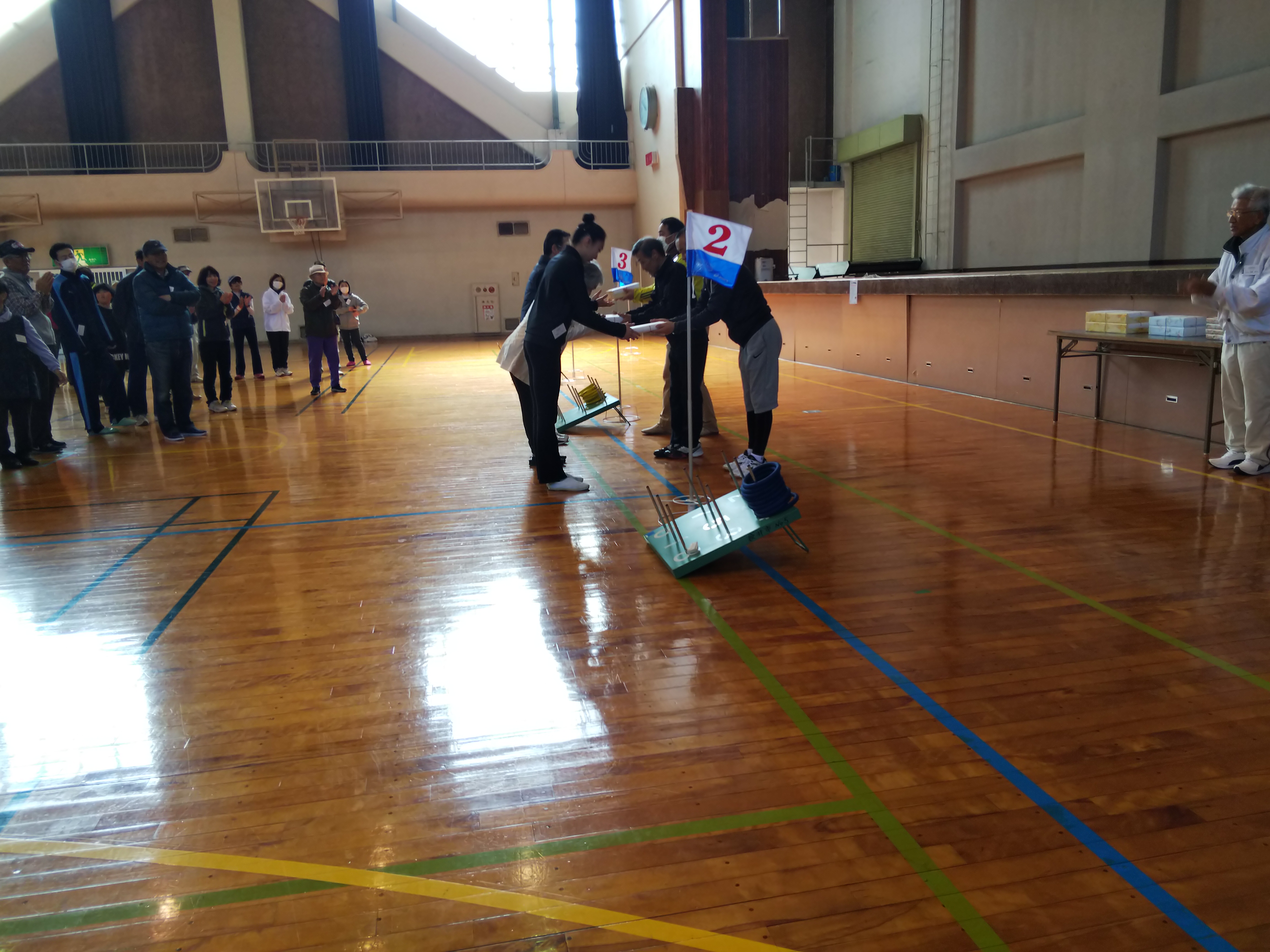 袋井市スポーツ協会 競技部交流会 静岡県袋井市、新体操は袋井アートスポーツのるんな新体操クラブへ