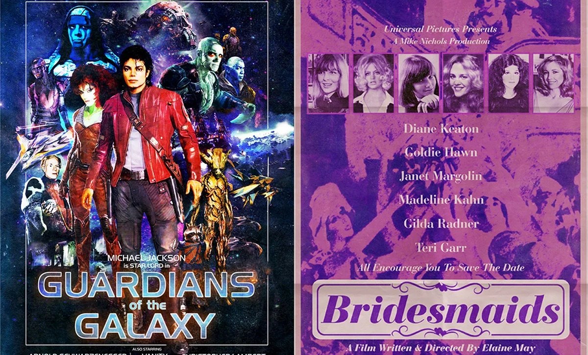 Modern Movie Posters Reimagined With Classic Actors ArtSheep