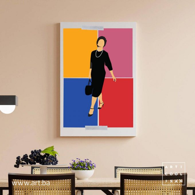 Canvas Art Miss Sarajevo naruči sada Articoolisan Wall Furniture