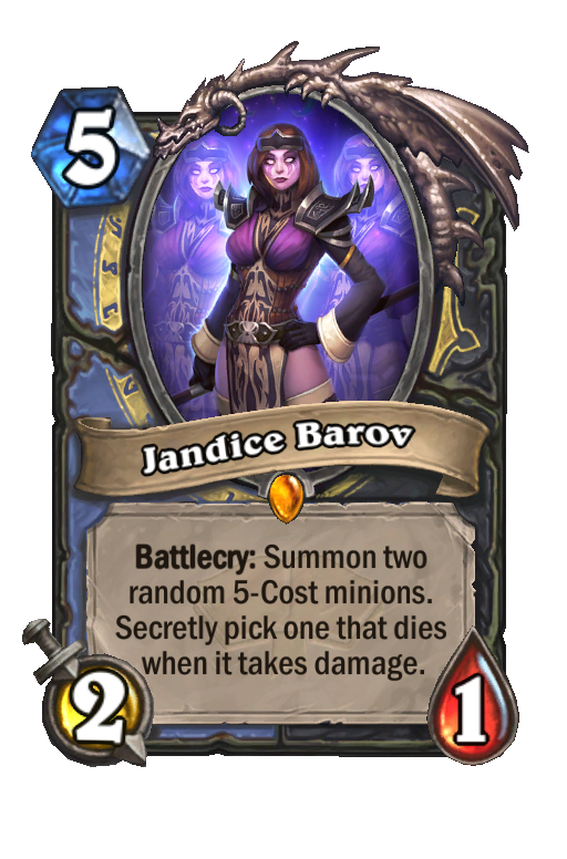 Potion of Illusion is super good for Galakrond Rogue Decks