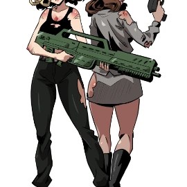 Starship Troopers Dizzy x Carmen by kukuruyo on Newgrounds