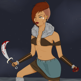 Barbarian Queen by KittensAngel on Newgrounds